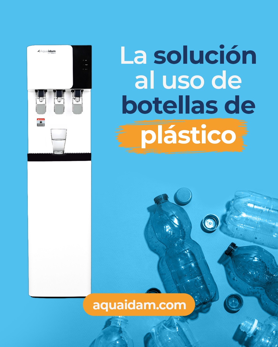 Adiós a las botellas de plástico